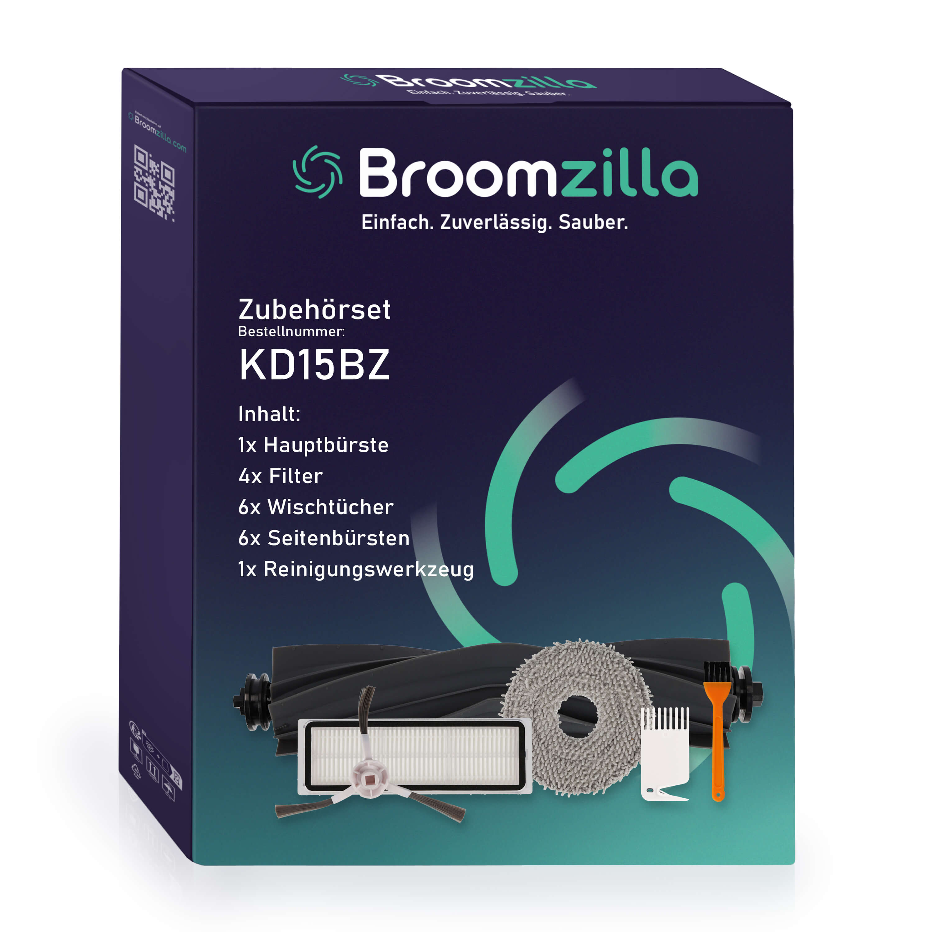 Broomzilla Zubehörset kompatibel zu Roborock Dream L10/S Ultra / X10+
