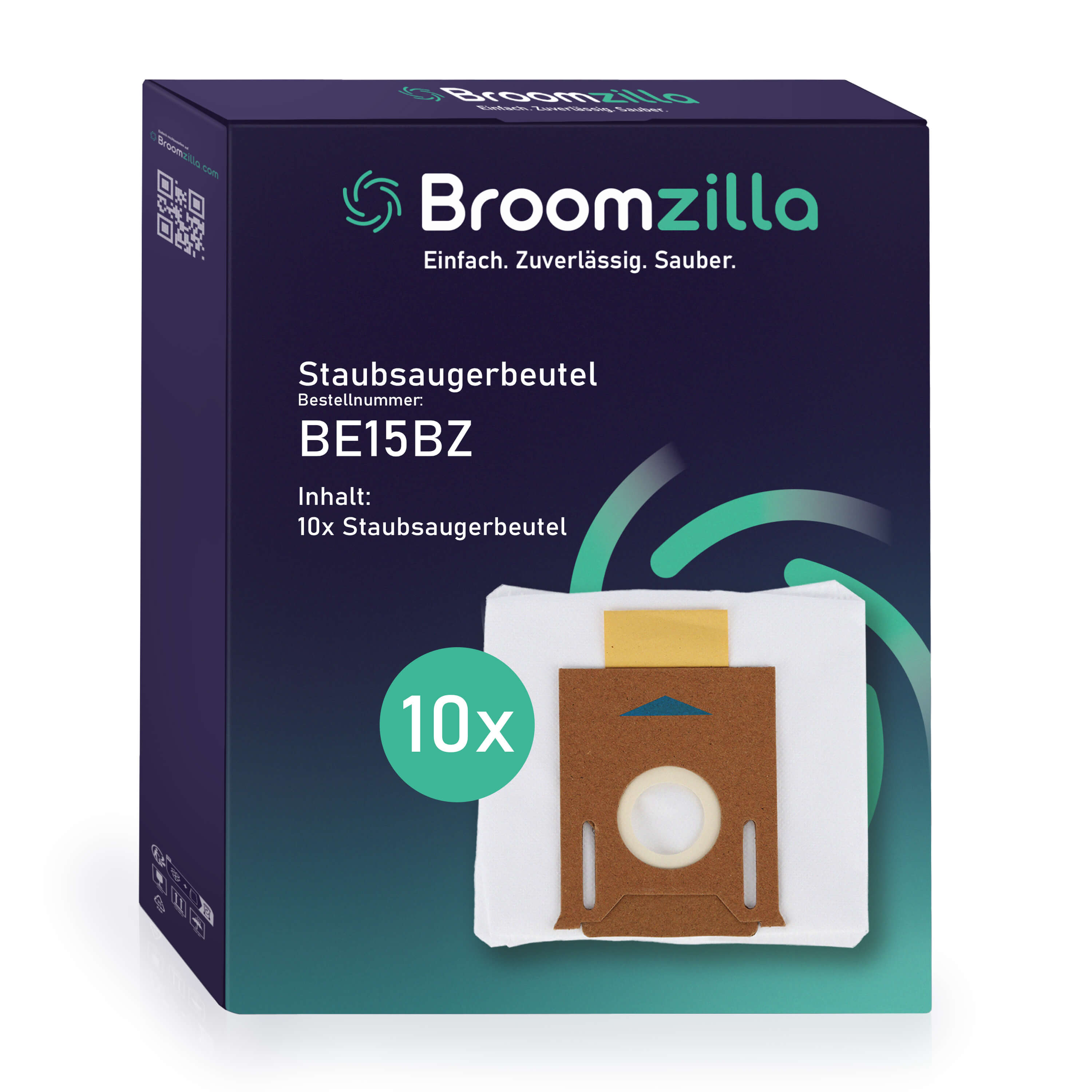 Broomzilla Staubsaugerbeutel kompatibel zu Ecovacs Deebot Ozmo T8/N8/T9