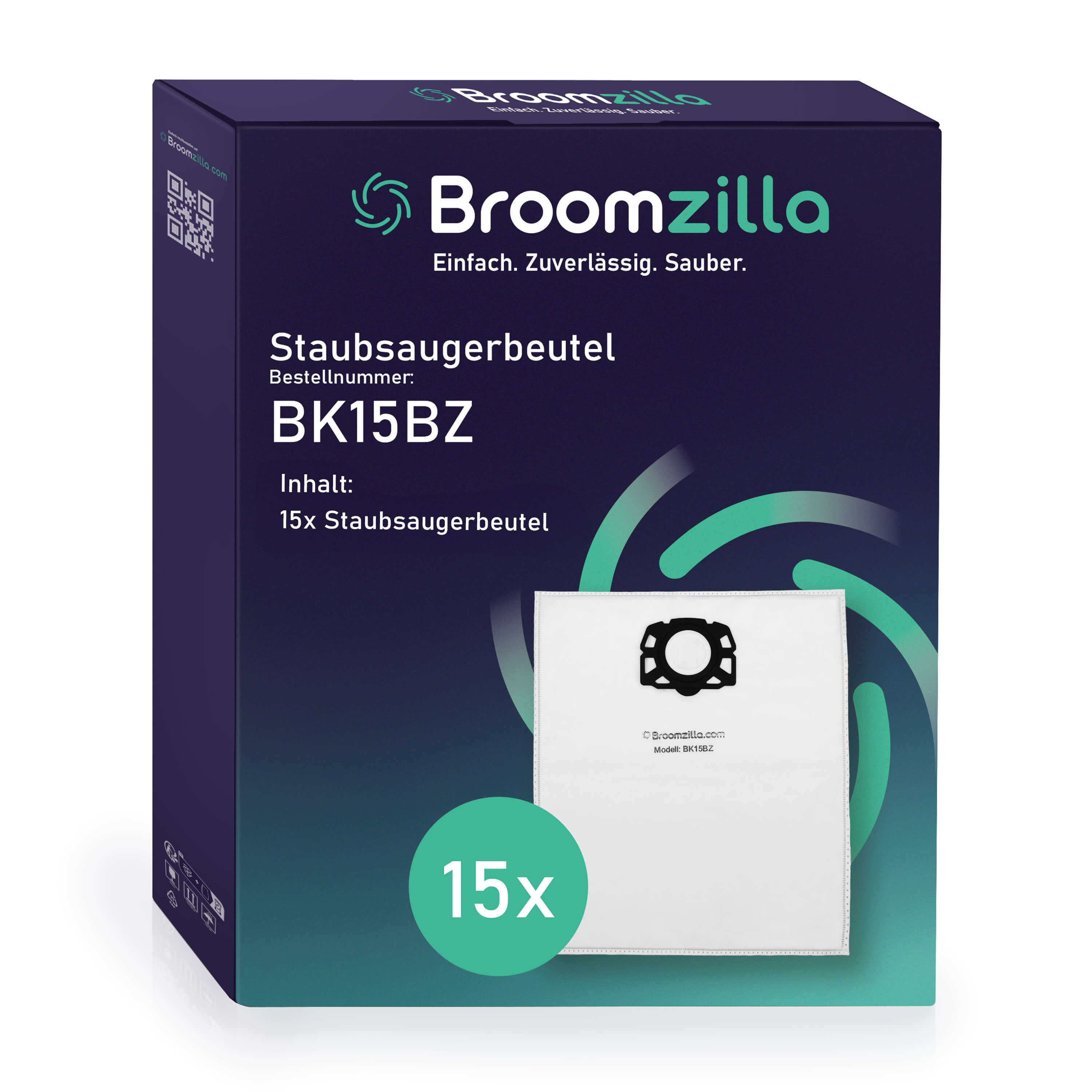 Broomzilla Staubsaugerbeutel kompatibel zu Kärcher WD4/5/6 WV4/5/6