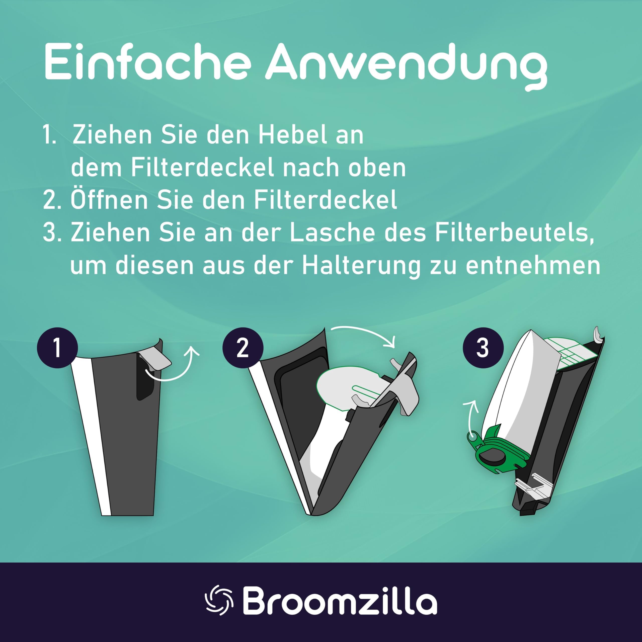 Broomzilla Staubsaugerbeutel kompatibel zu Vorwerk Kobold VB100/FP100 Bild 5